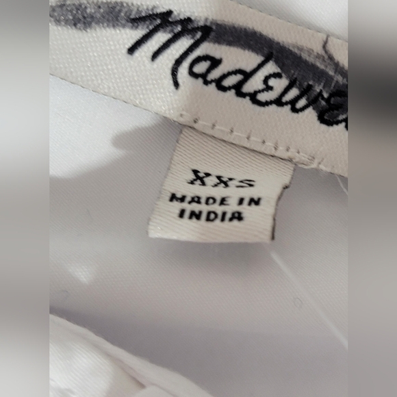 Madewell‎ Relaxed 100% Cotton Button-Up Shirt Size XXS - Picture 13 of 13